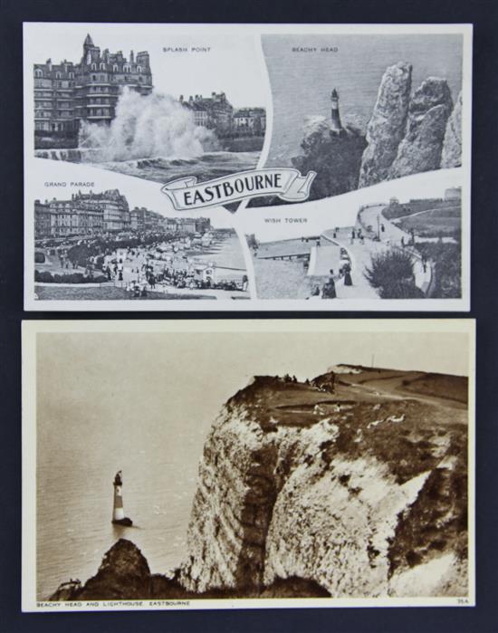 Eastbourne postcards - George V and later,
